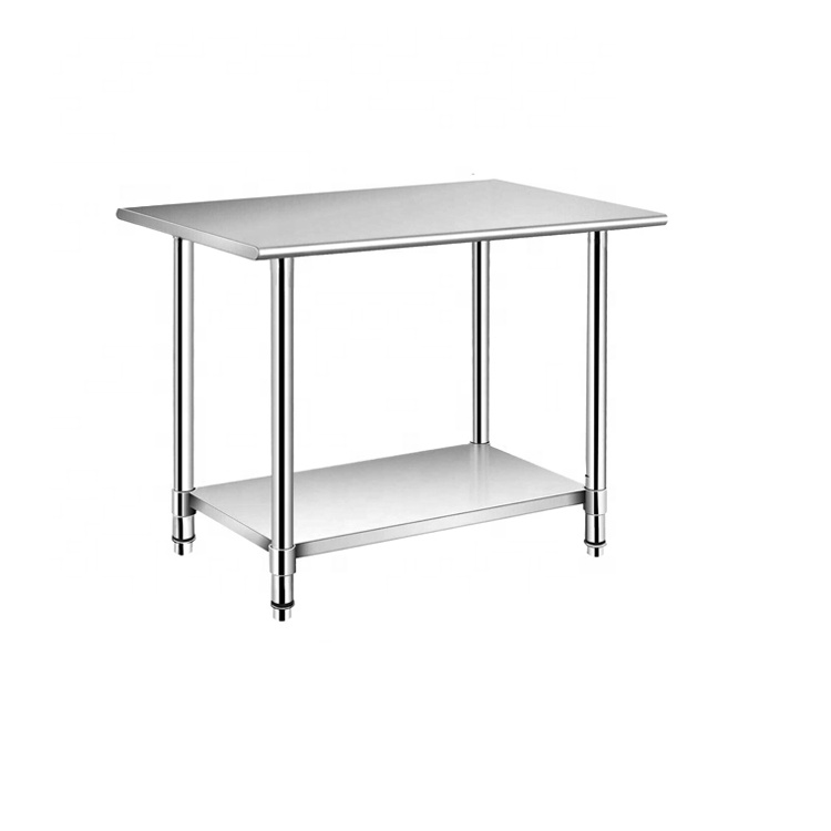 Mesa de Trabajo de Acero Inoxi - Commercial Kitchen Bench reseña y precio