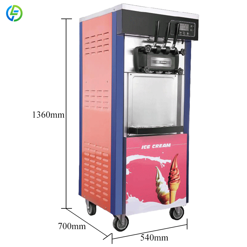 Máquinas Personalizadas para H - Soft Serve Ice Cream Machine reseña y precio
